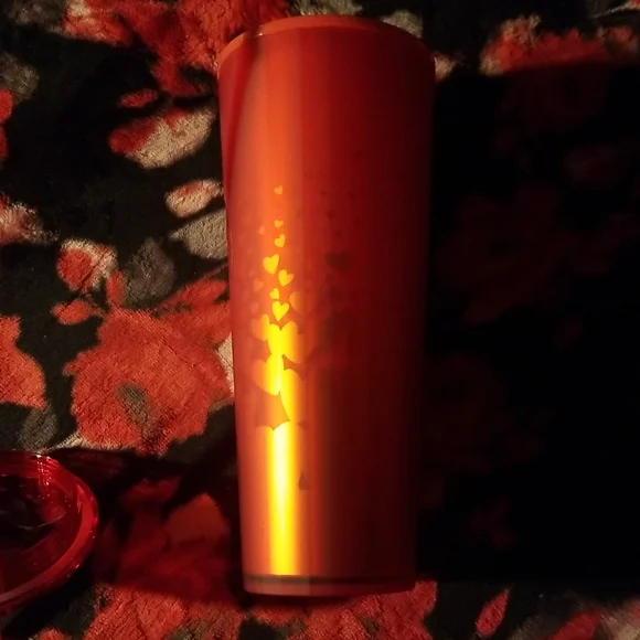 Starbucks 2022 ❤Valentine's Day Limited Edition Hearts Ombre Dome
